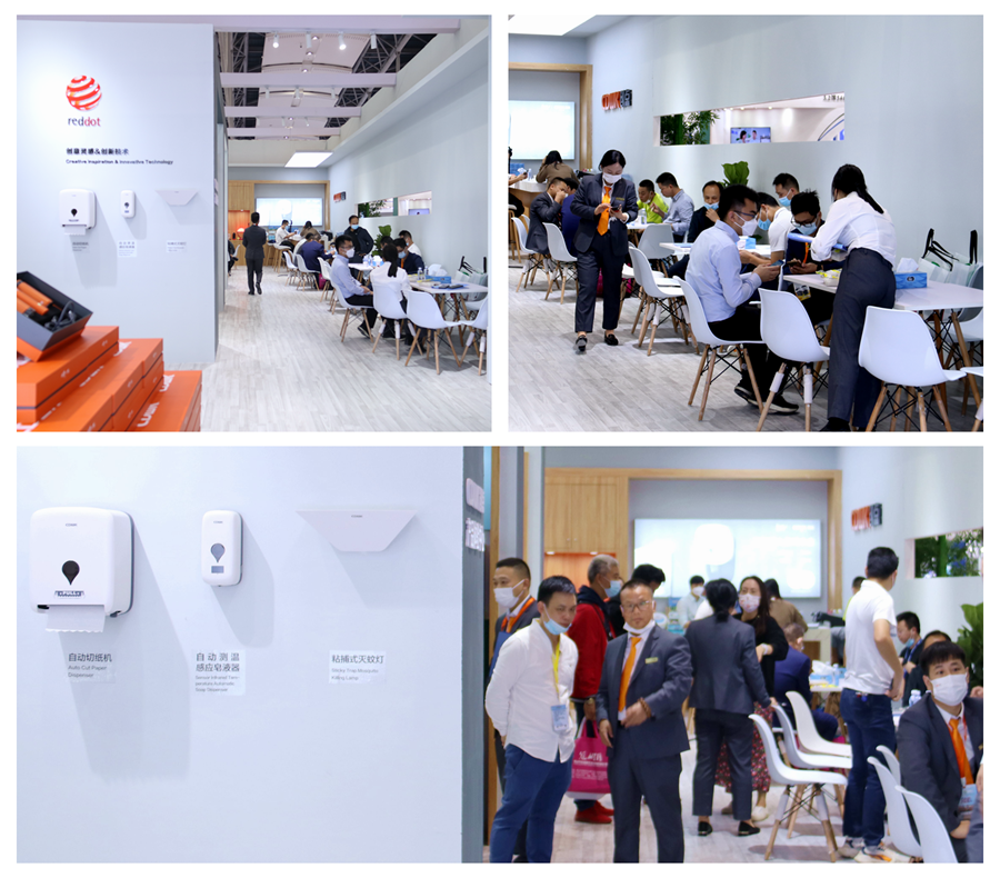 創(chuàng)點(diǎn)智能第28屆酒店用品展現(xiàn)場