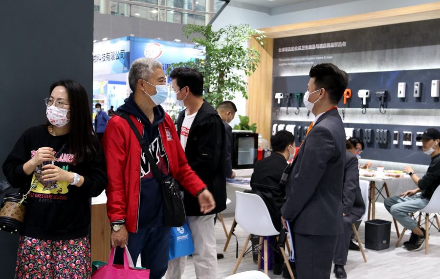 創(chuàng)點(diǎn)CDWK第28屆酒店用品展現(xiàn)場