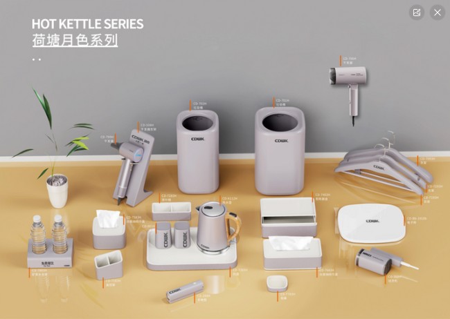 CDWK創(chuàng)點荷塘月色系列以簡馭繁，引領行業(yè)高端品質